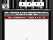 Tablet Screenshot of gustiplast.com.ar